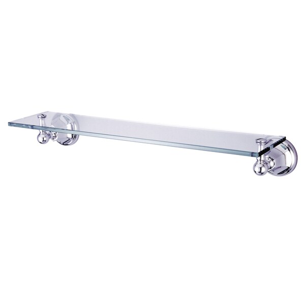 Metropolitan Cosmetic Glass Shelf, Chrome